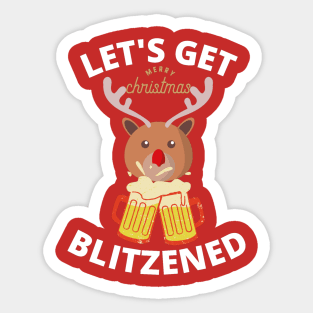 Let's get Blitzened Sticker